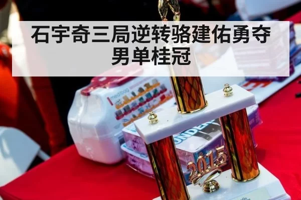 石宇奇三局逆转骆建佑勇夺男单桂冠
